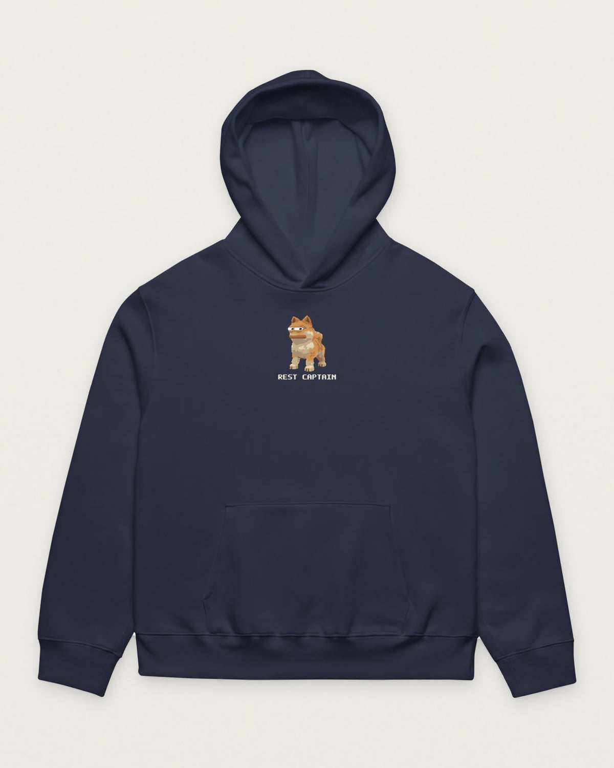 Rest Captain Hoodie, front