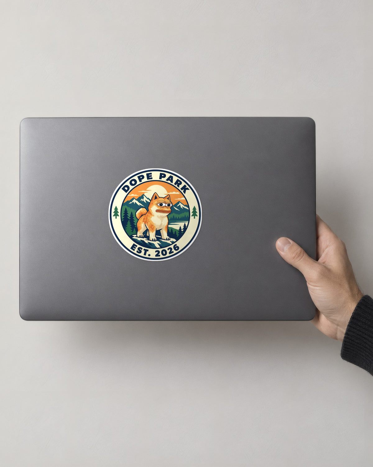 DOPE Park Badge Sticker, image 2 of 5